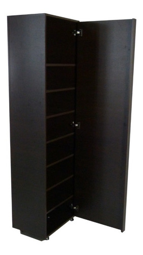 Imagen 8 de 10 de Zapateros Botinero Con Estantes Multiuso 1 Puerta Con Espejo Y Ruedas - 1424