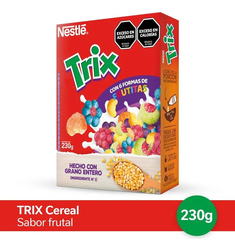 Trix Cereal Sabor Frutal X 230gr