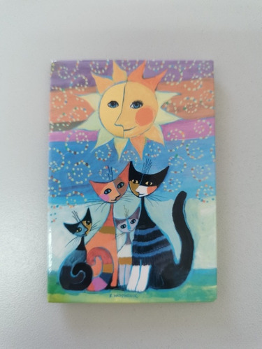 Magnético Decorativo Gatos Traído De Viena. R. Wachtmeister