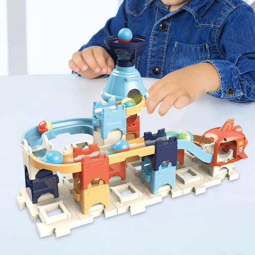 Juego De Bloques De Construcción De Pista De Estilo C