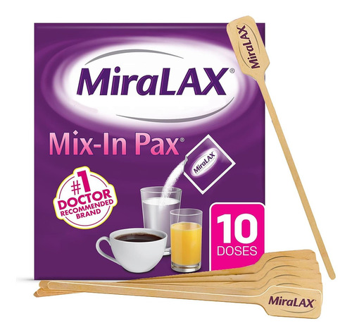 Miralax Constipação Suave Reivindicação Em Pó Laxante, De De