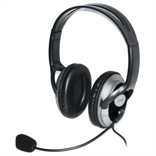 Imagen 1 de 7 de Diadema Usb Con Micrófono Y Control De Volumen X-kim Hf-868u