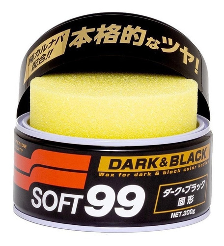 Cera Carnaúba Black & Dark Soft99 Made In Japan 300gr