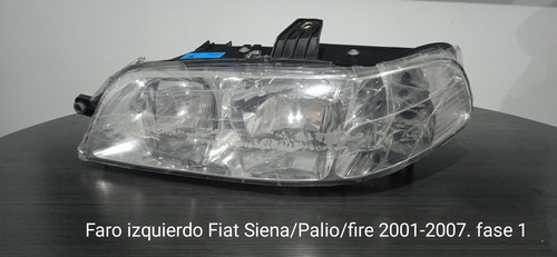 Faro Izquierdo Fiat Palio/siena/fire.fase 1.2001-07.original