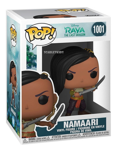 Funko Pop Disney Raya Namaari 1001 El Ultimo Dragon Orig 