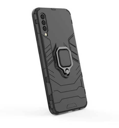 Funda Ring Armor Compatible Con Samsung A30s Reforzada