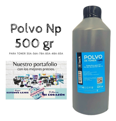 Carga De Polvo Por Kilo Np Para Toner 85a 83a 78a 35a 36a