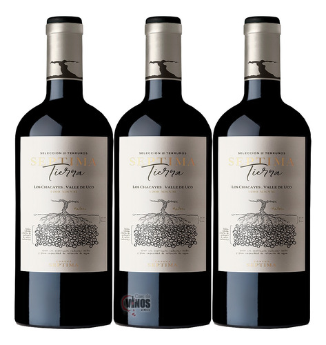 Vino Septima Tierra Los Chacayes 750 Ml Pack X3 Unidades