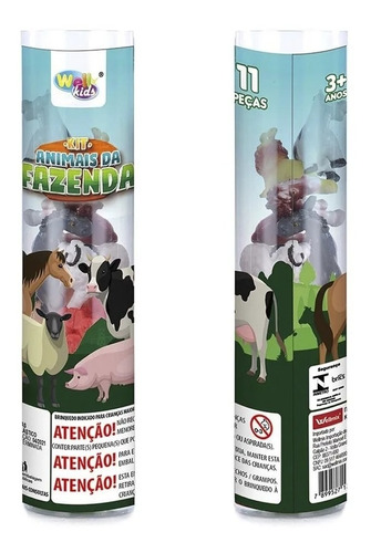 Kit Brinquedo Infantil Animais Da Fazenda Porquinho Meninos