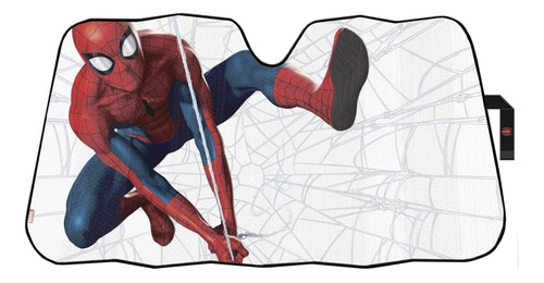 Parasol Para Automovil Spiderman Reversible Cubre Parabrisas