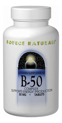 Source Naturals B-50 complex, 250 tablets