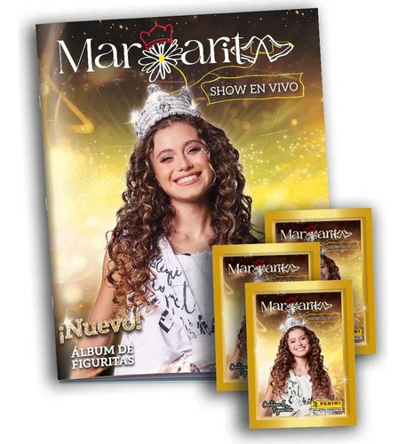 Álbum + 10 Sobres Maragarita Show En Vivo Panini