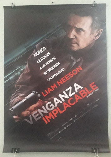 Poster Original De Cine Venganza Implacable
