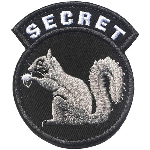 Patch Secreto Del Ejército De Ardilla De Policía Moch...