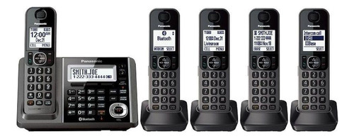 Teléfono Panasonic KX-TG585 inalámbrico - color negro