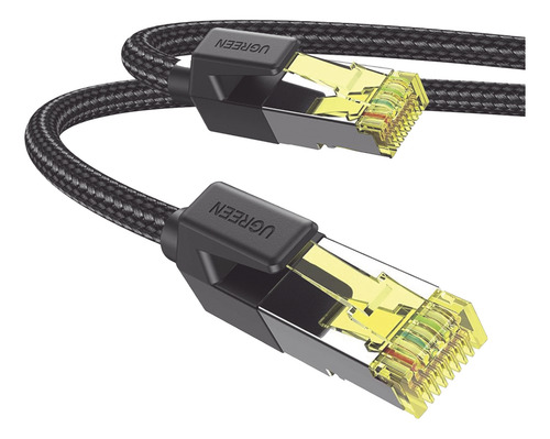Cable Ethernet Cat7 Classif/ftp Redondo Con Malla Nylon 5mts