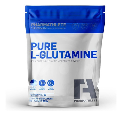 L - Glutamina 300g Bolsa - Pharmathlete