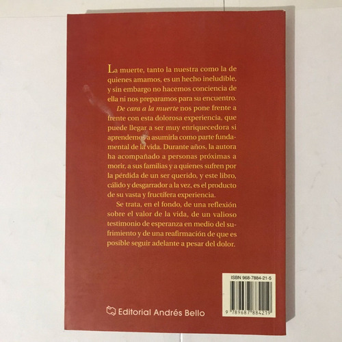 De Cara A La Muerte / Isa Fonnegra De Jaramillo (Usado)