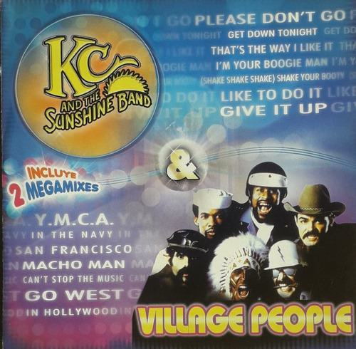 Kc & The Sunshine Band & Village People(cd Nuevo Importado 