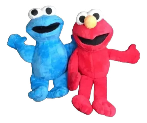 Peluche Muppets Elmo Y Cookie C/u