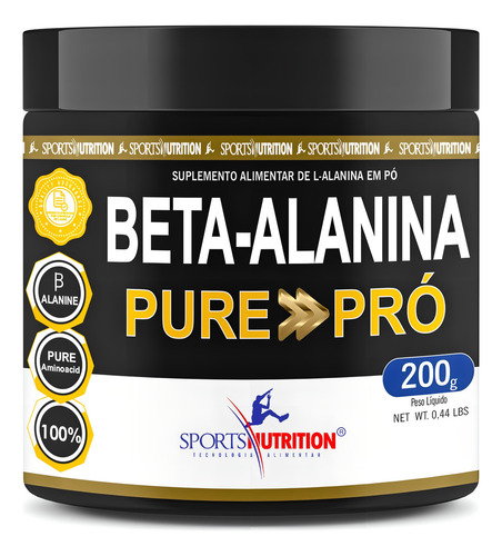 2 unidades de beta alanina: fórmula avanzada con 2000 mg de beta alanina por dosis 100% pura con insumos importados (100 dosis), 200 g