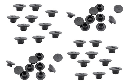 ) 40 Uds. Allen Perno Tornillo Hexagonal Cabeza Cubierta