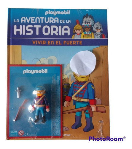 Enciclopedia De Historia + Playmobil Vivir En El Fuerte.