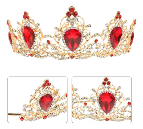 Nuevo Joyería De Corona Barroca Tiaras De Princesa De
