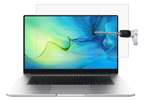 Película De Vidro Temperado Para Huawei Matebook D 15 2021 D