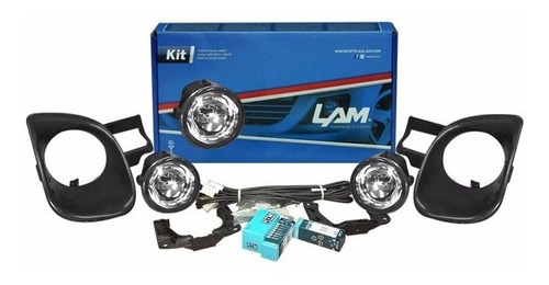 Kit Faro Auxiliar Fiat Palio Fire 01/04-siena01/07-