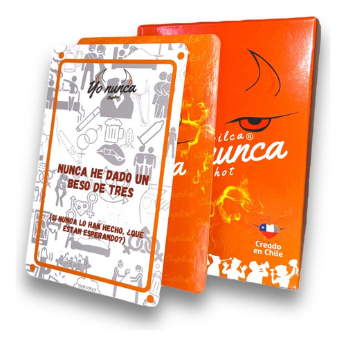 Juego De Mesa Chupilca Yo Nunca Hot | Regalo Para Fiestas