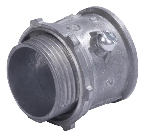 Conector de 1 1/4 32 mm para Pared Delgada con Tornillo. HUB-2005 - Código: HUB-2005 | Compra en Guadalajara