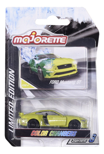 Majorette - Color Changers Premium Ford Mustang Gt