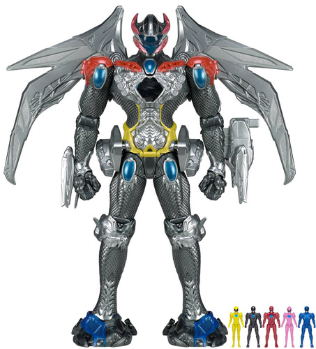 Power Rangers Movie Interactive Megazord Con Ranger Figures