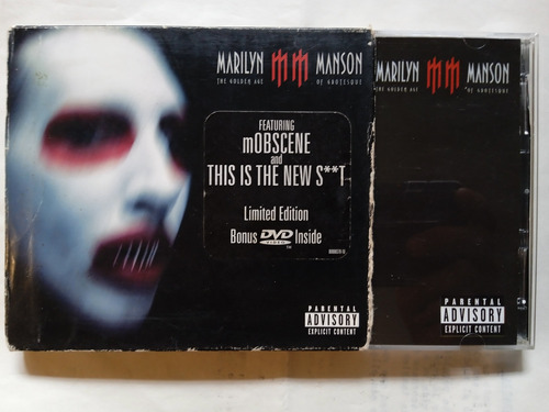 Cd+dvd Marilyn Manson Golden Age Of Grotesque 2003