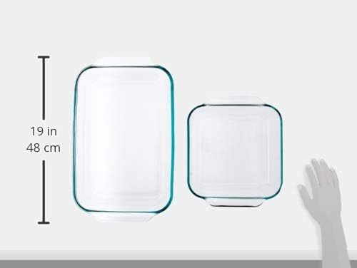 Pyrex Basics Value Pack De 2 Piezas, Basics 8 /2 Dish1-ba...