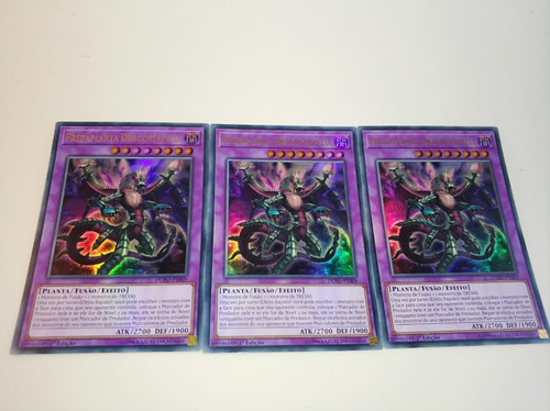 Yugioh - 3x Predaplant Dragostapelia Ultra Em Português 