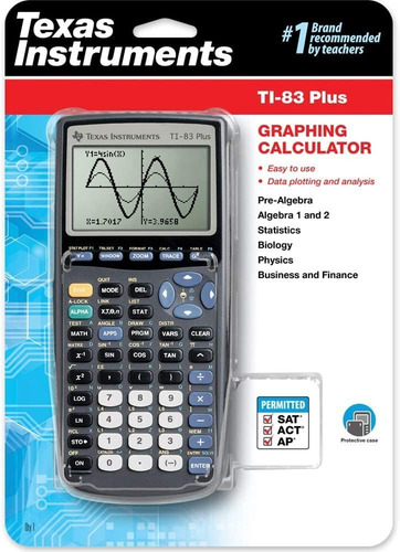 Texas Ti-83 Plus Calculadora Gráfica Científica Bachiller +