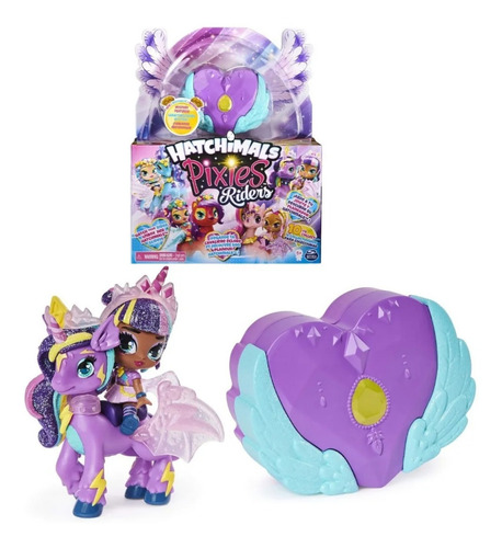 Hatchimals Pixies Riders, Modelos Aleatorios (Usado)