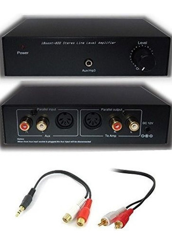 Iboost 800 Stereo Line Level Amplificador De Audio Booster A