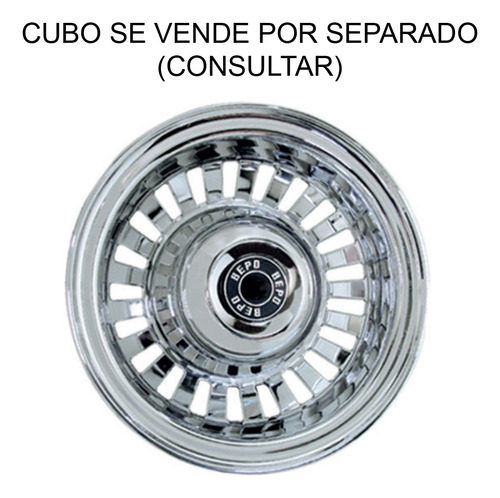 Taza Embutida Bepo Accesorios Camion (aro Solo M173)