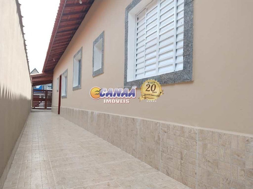 Bela Casa À Venda Em Mongaguá, Ótima Localização!