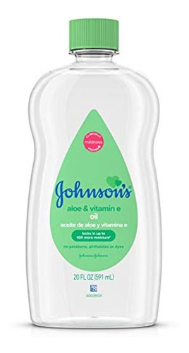 Johnson's Baby Oil Enriquecido Con Aloe Vera Y Vitamina E Pa