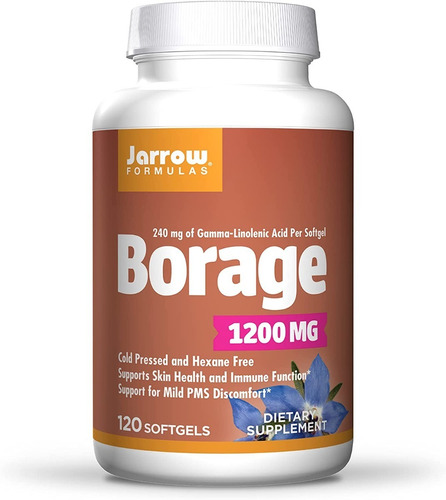 Borage 1200mg 120caps Jarrow - Unidad a $2241