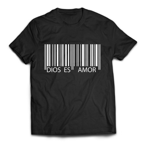 Remera Estampada Dios Es Amor Cristiana Cristo Evangelica Fe