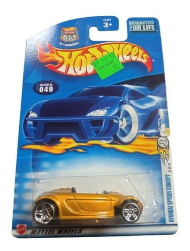 Hot Wheels Hyundai Spyder Concept Primera Edicion 2002