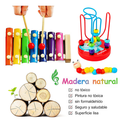 Mz Paquete Didáctico Infantil Estimula Temprana Juguete