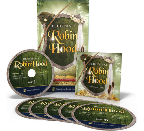 Cd: Las Leyendas De Robin Hood - Set De Cd De Audio