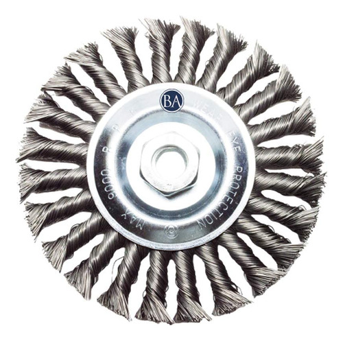 Rueda De Alambre De Nudo Torcido Estándar De 6 X 5/8 Pulgada L