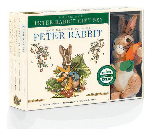 Peter Rabbit Deluxe Plush Gift Set, De Beatrixho Potter. Editorial Applesauce Press, Edición 1 En Inglés, 2019